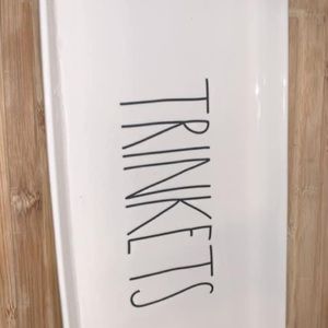 Rae Dunn trinkets tray